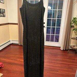 Sequined Evening Gown